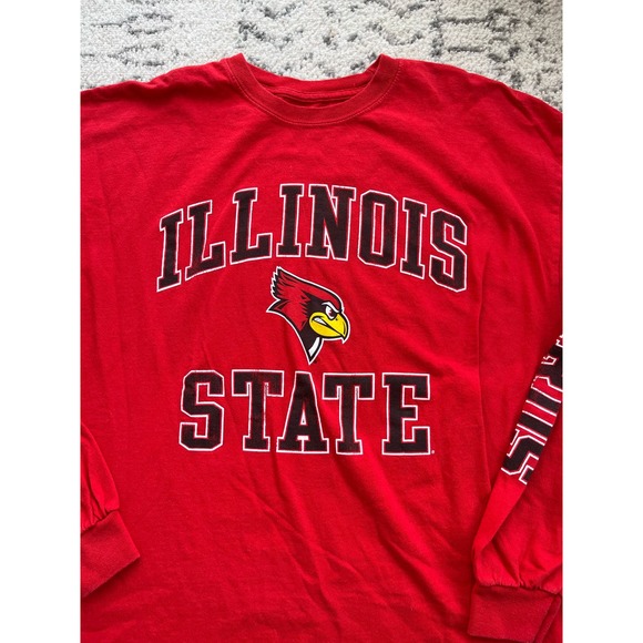 Men’s Fanatics Illinois State Long Sleeve Shirt XL - Picture 2 of 6